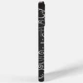 Coques Case-Mate iPhone Typographie de tableau noir Art (Verso / Droite)