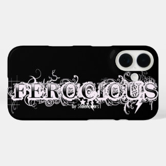 Coques iPhone 16 Typographie de tatouage féroce