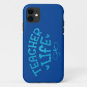 COQUES Case-Mate iPhone TYPOGRAPHIE DE VIE DE L'ENSEIGNANT (Dos)