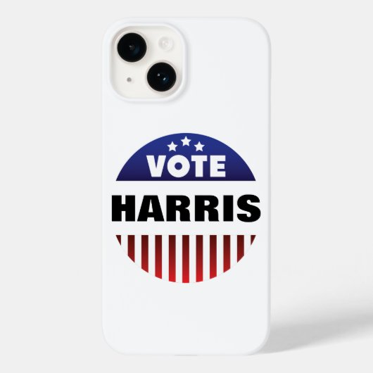 Coques Case-Mate iPhone Typographie d'étoiles et de stries du vote - Élect (Verso)