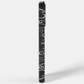 Coques Case-Mate iPhone Typographie du tableau noir (Verso / Droite)