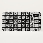 Coques Case-Mate iPhone Typographie grunge de Bronx New York | (Dos (Horizontal))
