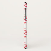 Coques Case-Mate iPhone Typographie Love Valentine (Dos/Gauche)