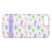 Coques Case-Mate iPhone Typographie moderne de Hello dans différentes lang (Dos (Horizontal))