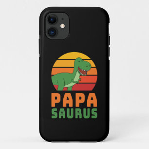 Case-Mate iPhone Case Tyrannosaurus Rex Papasaurus Dinosaur Fête des pèr