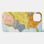 COQUES Case-Mate iPhone U.S. MAP, 1776-1884 (Verso (horizontal))