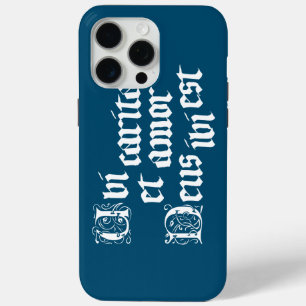 Coque iPhone 15 Pro Max Ubi Caritas