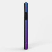Coques Case-Mate iPhone UFO violet ressemblant à des métaux (Dos/Droite)