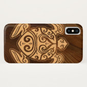 Coques Case-Mate iPhone Uhane u’i Honu Faux (Dos (Horizontal))