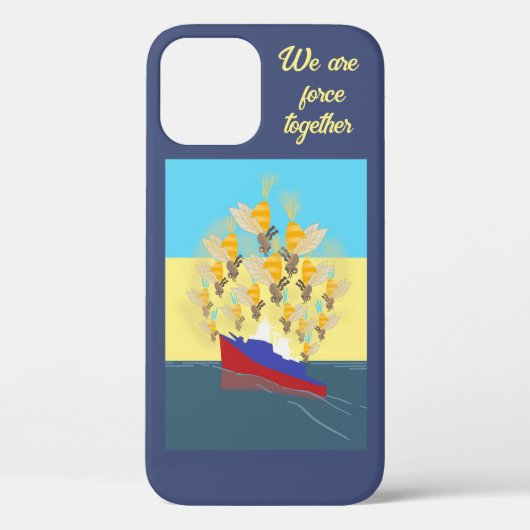 Coques Case-Mate iPhone Ukraine "jaune bleu" coloré (Verso)