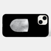 Coques Case-Mate iPhone Ukraine Trident Gyrfalcon Crest Silver Look (Verso (horizontal))