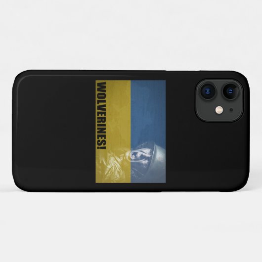 Coques Case-Mate iPhone Ukraine Wolverines ! (Dos (Horizontal))