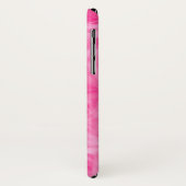 Coques Case-Mate iPhone Ultime fourrure Faux Rose Chaud (Dos/Gauche)