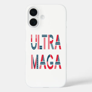 Coques iPhone 16 Ultra MAGA Trump Patriotique Républicain Conservat