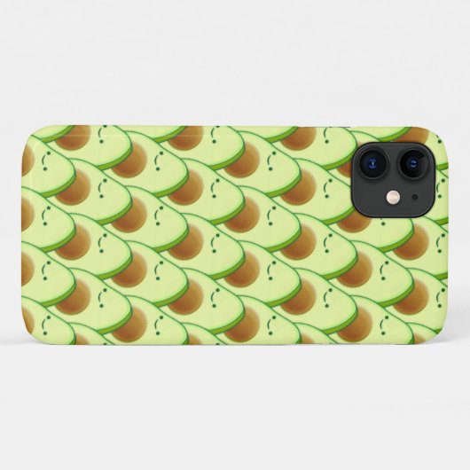Coques Case-Mate iPhone Un adorable Avocado (Dos (Horizontal))