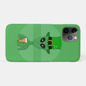 Coques Case-Mate iPhone Un Alien de St. Patrick (Dos (Horizontal))