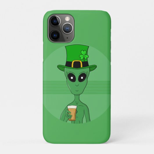 Coques Case-Mate iPhone Un Alien de St. Patrick (Dos)