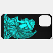 Coques Case-Mate iPhone Un ange endormi sur la pierre (Retour (horizontal))