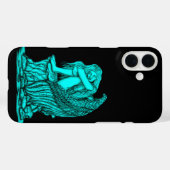 Coques Case-Mate iPhone Un ange endormi sur la pierre (Verso (horizontal))