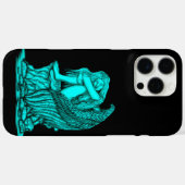 Coques Case-Mate iPhone Un ange endormi sur la pierre (Verso (horizontal))