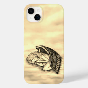 Coque Pour iPhone 14 Plus Un Ange endormi sur les nuages des cieux