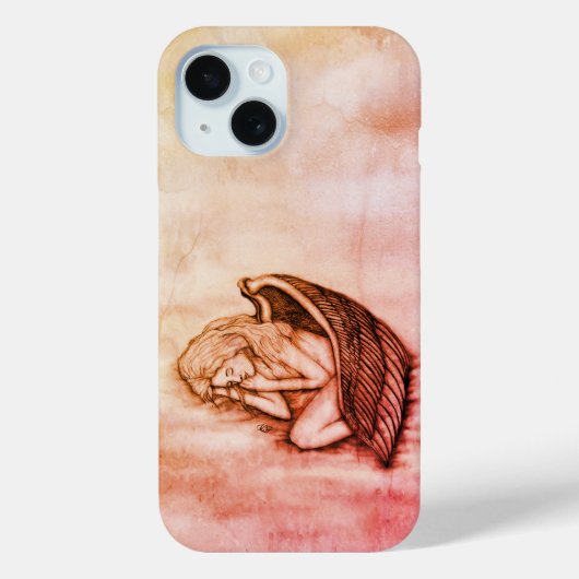 Coques Case-Mate iPhone Un Ange endormi sur les nuages des cieux (Verso)