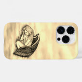 Coques Case-Mate iPhone Un Ange endormi sur les nuages des cieux (Verso (horizontal))