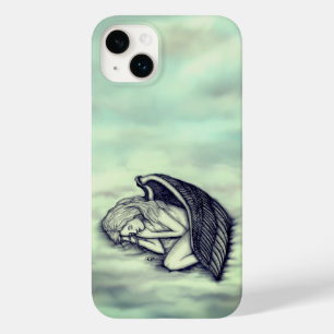 Coque Pour iPhone 14 Plus Un ange endormi sur les nuages du ciel