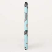 Coques Case-Mate iPhone Un appareil téléphonique pour les poulets heureux (Dos/Droite)