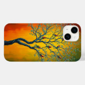 Coques Case-Mate iPhone Un arbre vibrant avec de nombreuses branches et co (Verso (horizontal))