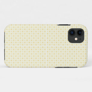 Case-Mate iPhone Case un arrière - plan jaune et blanc aux petits cercle