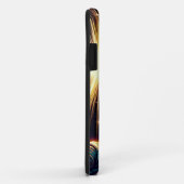 Coques Case-Mate iPhone Un astronaute avec la réflexion d'un OVNI (Dos/Droite)