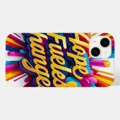 Coques Case-Mate iPhone "Un avenir dynamique" (Verso (horizontal))