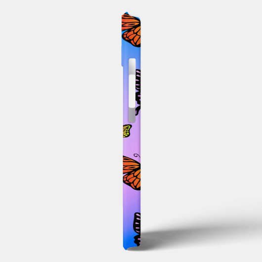 Coques Case-Mate iPhone Un battement de papillons (Verso / Gauche)