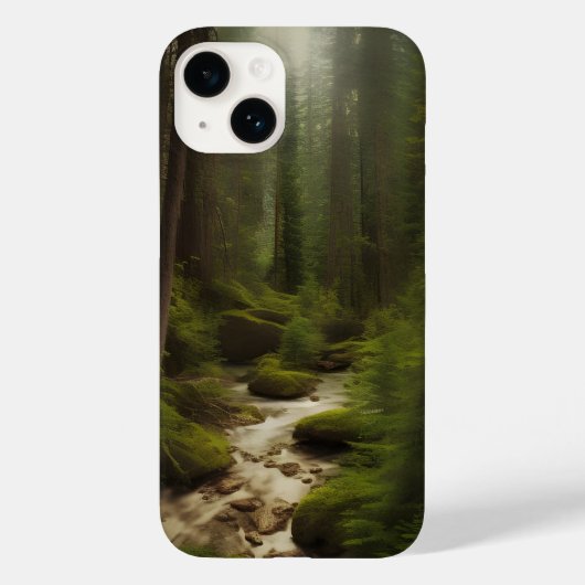 Coques Case-Mate iPhone Un Beau Fleuve Forestier (Verso)