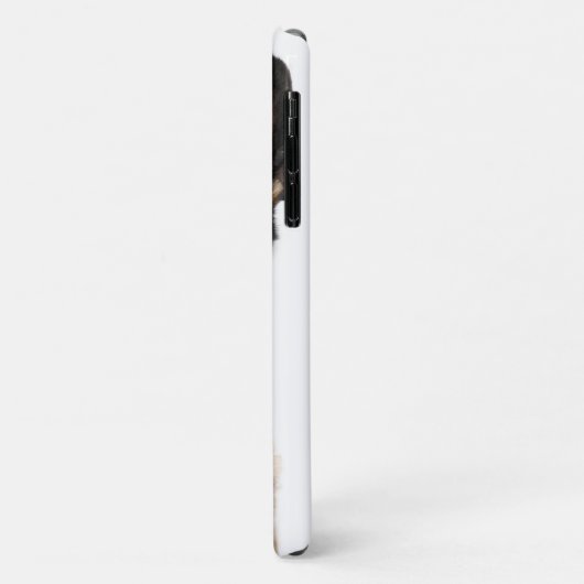 Coques Case-Mate iPhone Un berger allemand assis (Dos/Gauche)