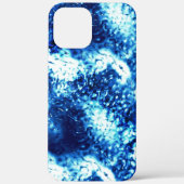 Coques Case-Mate iPhone Un bleu vif teinté ressemble à du verre dépoli (Verso)