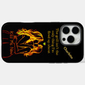 Coques Case-Mate iPhone Un briquet chaleureux avec un design romantique (Verso (horizontal))