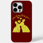 COQUES Case-Mate iPhone UN BUNNY T'AIME (Verso)