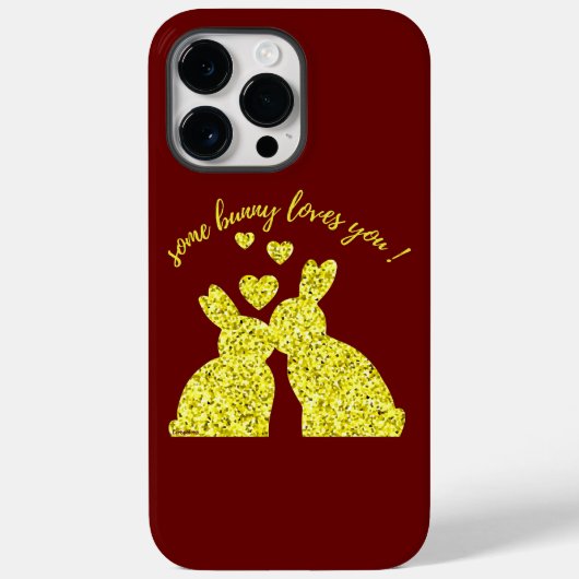 COQUES Case-Mate iPhone UN BUNNY T'AIME (Verso)