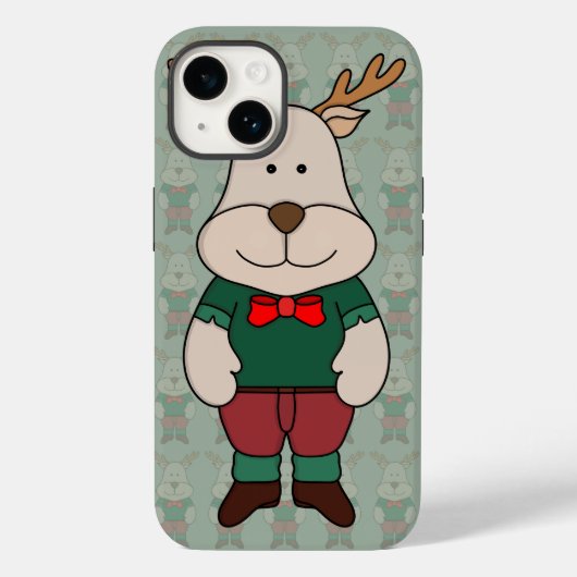 Coques Case-Mate iPhone Un cerf mignon (Verso)