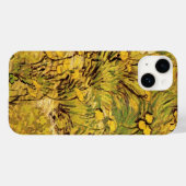 Coques Case-Mate iPhone Un champ de fleurs jaunes par Vincent van Gogh (Verso (horizontal))