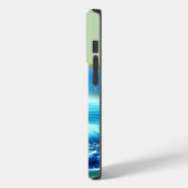 Coques Case-Mate iPhone Un chat animal artificiel d'intelligence sur l'eau (Verso / Gauche)