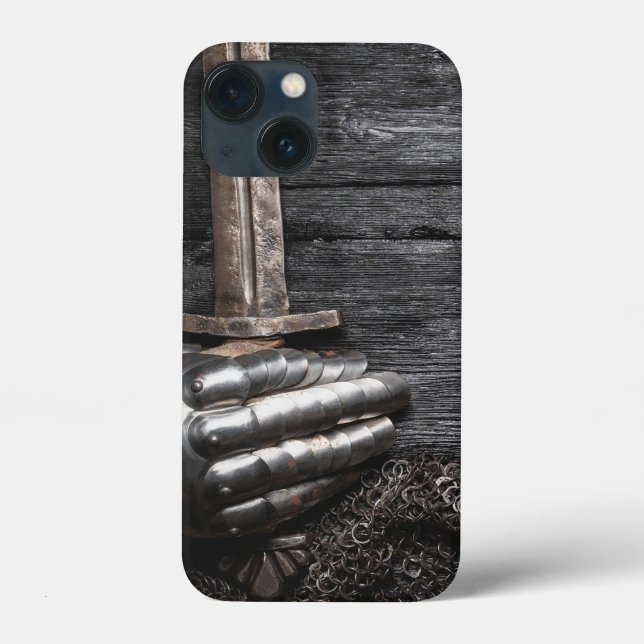 Coques Case-Mate iPhone Un chevalier | L'épée à la main (Verso)