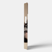 Coques Case-Mate iPhone Un chiot de Brindle Boxer qui regarde curieusement (Verso / Droite)