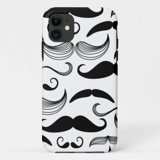 Coques Case-Mate iPhone Un club des messieurs. Motif 2 de moustache (Dos)