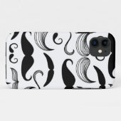 Coques Case-Mate iPhone Un club des messieurs. Motif 2 de moustache (Dos (Horizontal))