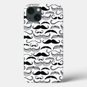 Coques Pour iPhone Un club des messieurs. Motif 2 de moustache