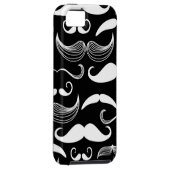 Coques Case-Mate iPhone Un club des messieurs. Motif de moustache (Dos/Droit)