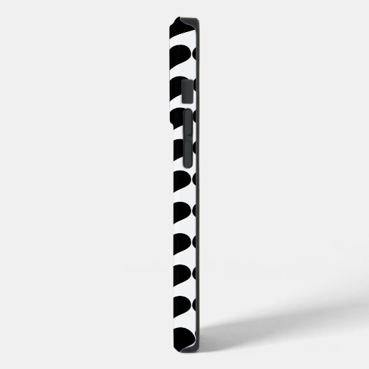 Coques Case-Mate iPhone Un coeur rose (initial) (Verso / Gauche)